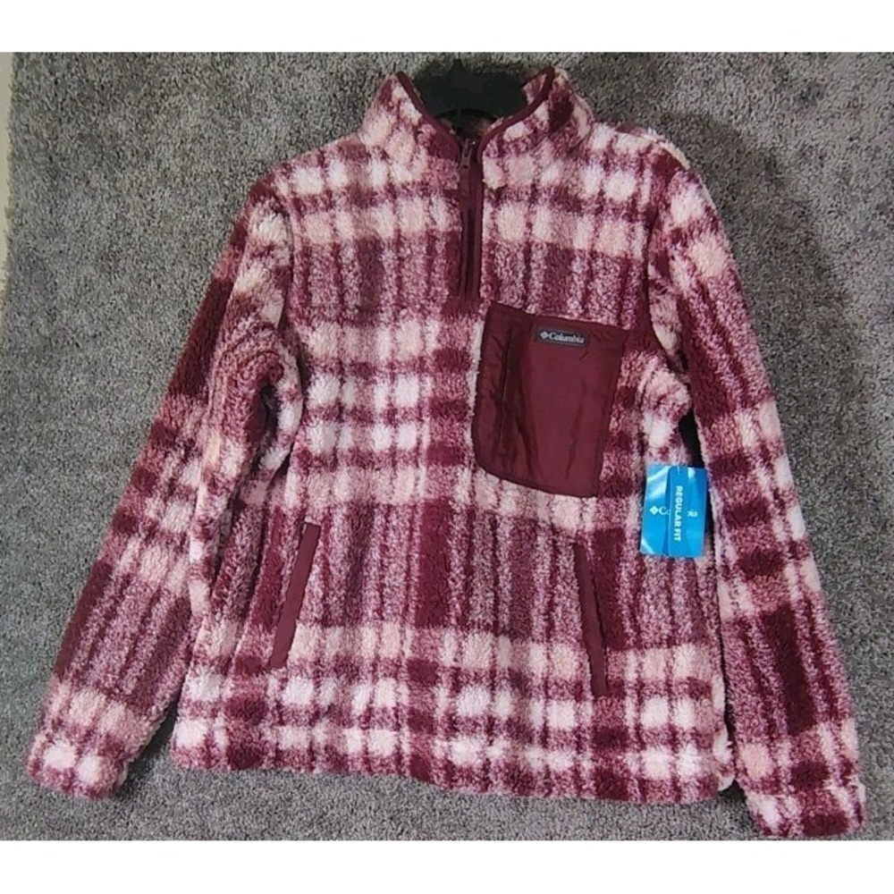 Columbia Women's Pullover Half Zip Fleece Size Large